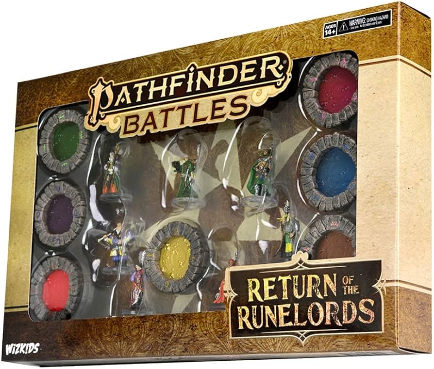 Pathfinder Battles: Return of the Runelords miniature set