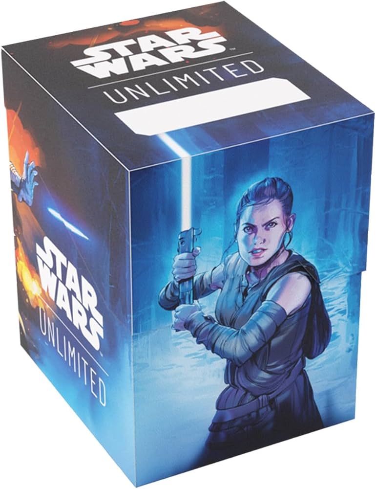 Star Wars: Unlimited Deck Pod  - Soft Crate Rey/Kylo Ren