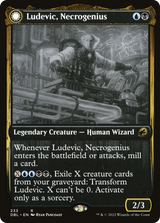 Ludevic, Necrogenius (DBL-233) - Innistrad: Double Feature: (Double Faced Transform)