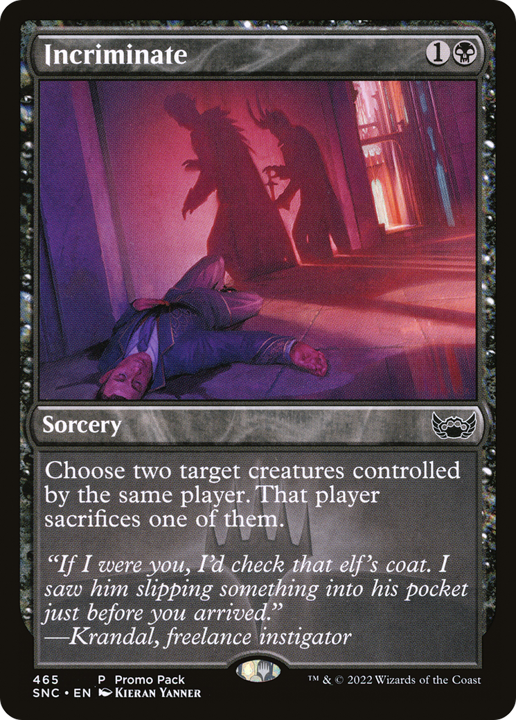 Incriminate [PPSNC - 465]