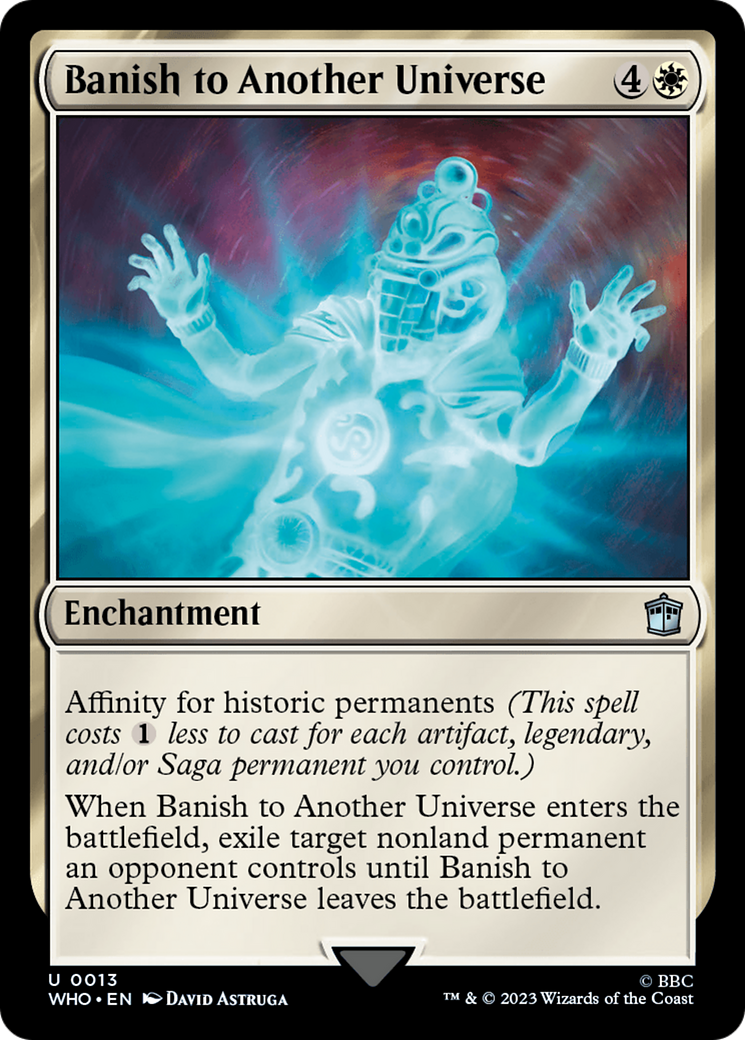 Banish to Another Universe [WHO - 13]