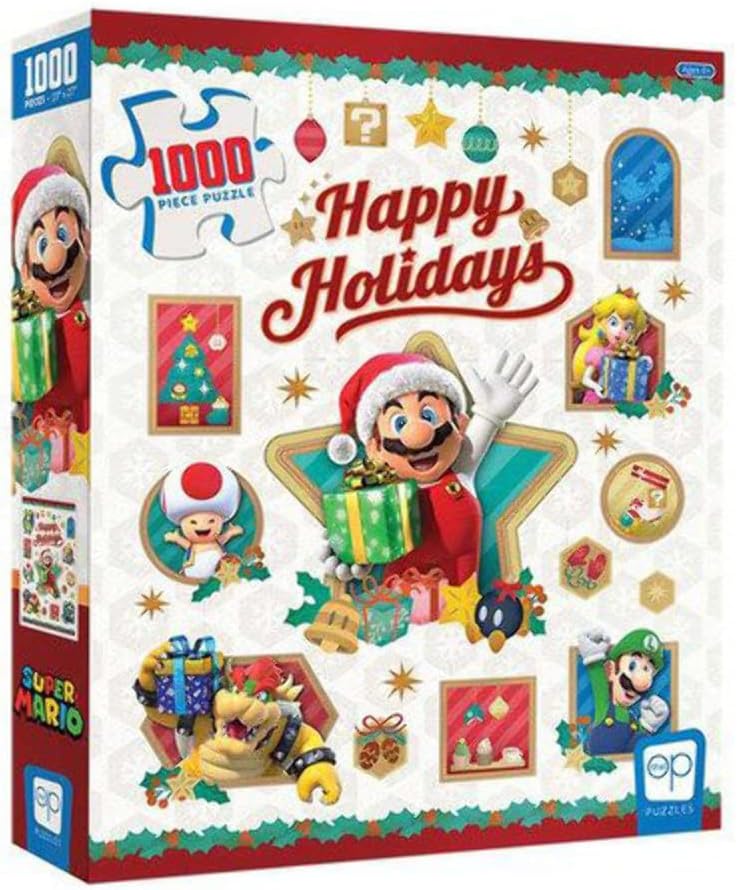 Puzzle - Super Mario - Happy Holidays