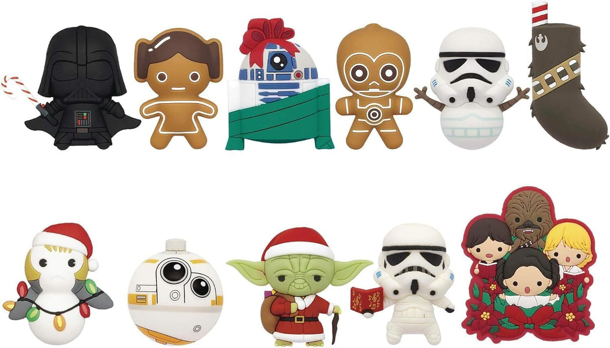 Star Wars Christmas Character Bag Clips