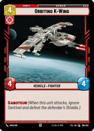 Orbiting K-Wing [JTL - 166/262]