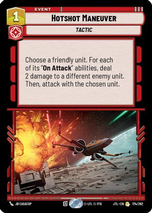 Hotshot Maneuver [JTL - 174/262]