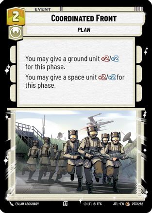 Coordinated Front [JTL - 253/262]