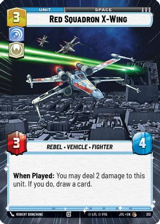 Red Squadron X-Wing (Hyperspace) [JTL - 313]