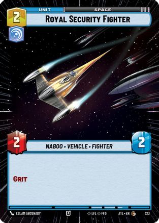 Royal Security Fighter (Hyperspace) [JTL - 323]