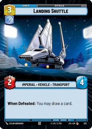 Landing Shuttle (Hyperspace) [JTL - 325]
