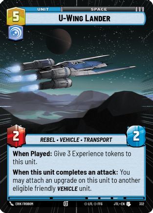 U-Wing Lander (Hyperspace) [JTL - 332]