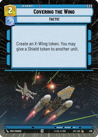 Covering the Wing (Hyperspace) [JTL - 338]