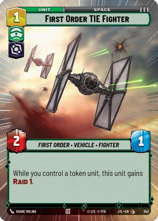 First Order TIE Fighter (Hyperspace) [JTL - 343]