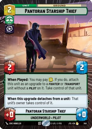 Pantoran Starship Thief (Hyperspace) [JTL - 345]