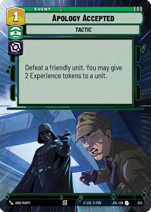Apology Accepted (Hyperspace) [JTL - 353]