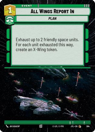 All Wings Report In (Hyperspace) [JTL - 384]