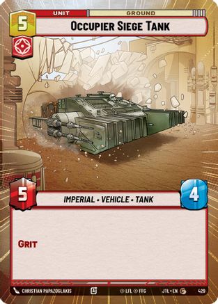 Occupier Siege Tank (Hyperspace) [JTL - 429]