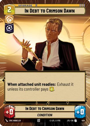 In Debt to Crimson Dawn (Hyperspace) [JTL - 454]