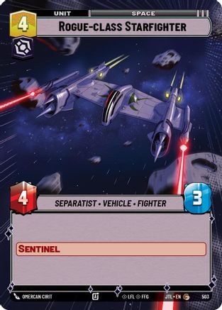 Rogue-class Starfighter (Hyperspace) [JTL - 503]