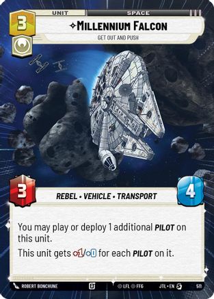 Millennium Falcon - Get Out And Push (Hyperspace) [JTL - 511]