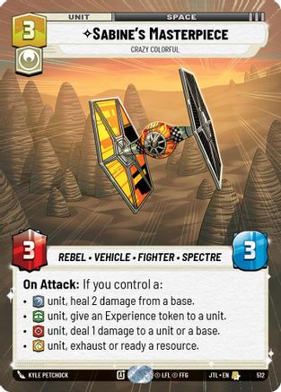Sabine's Masterpiece - Crazy Colorful (Hyperspace) [JTL - 512]