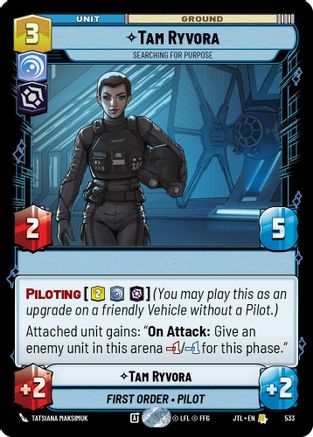 Tam Ryvora - Searching For Purpose (Foil) [JTL - 533]
