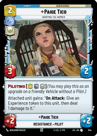 Paige Tico - Dropping the Hammer (Foil) [JTL - 544]