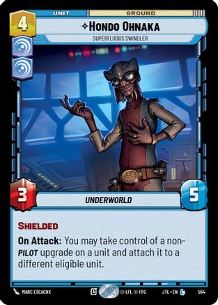 Hondo Ohnaka - Superfluous Swindler (Foil) [JTL - 554]