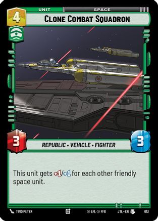 Clone Combat Squadron (Foil) [JTL - 613]