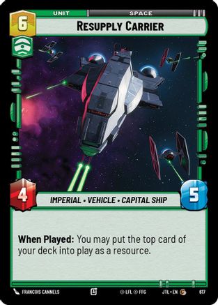 Resupply Carrier (Foil) [JTL - 617]