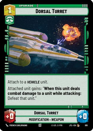 Dorsal Turret (Foil) [JTL - 618]