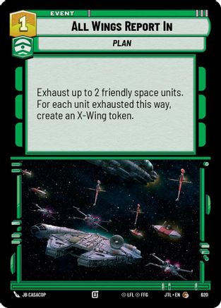 All Wings Report In (Foil) [JTL - 620]