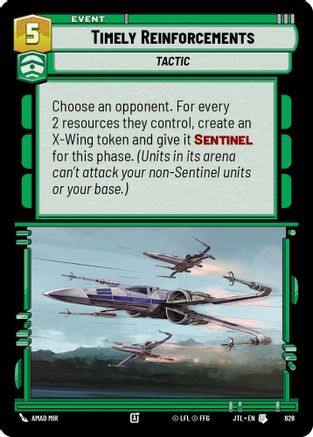Timely Reinforcements (Foil) [JTL - 628]