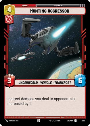 Hunting Aggressor (Foil) [JTL - 663]