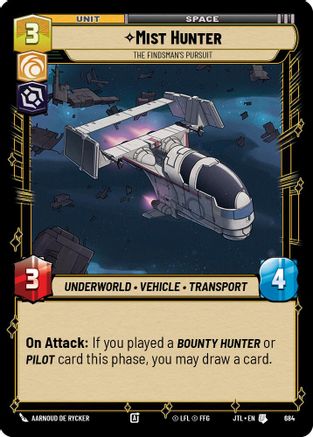 Mist Hunter - The Findsman's Pursuit (Foil) [JTL - 684]