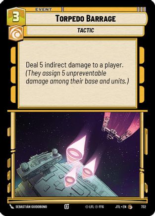 Torpedo Barrage (Foil) [JTL - 732]
