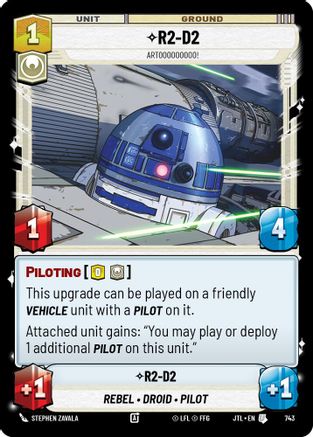 R2-D2 - Artooooooooo! (Foil) [JTL - 743]