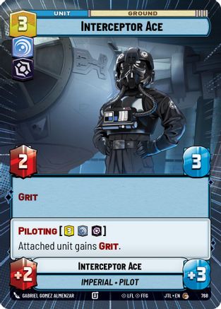 Interceptor Ace (Hyperspace Foil) [JTL - 768]