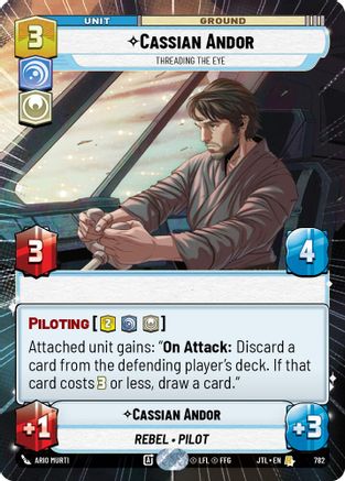 Cassian Andor - Threading the Eye (Hyperspace Foil) [JTL - 782]