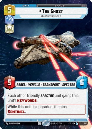 The Ghost - Heart of the Family (Hyperspace Foil) [JTL - 787]