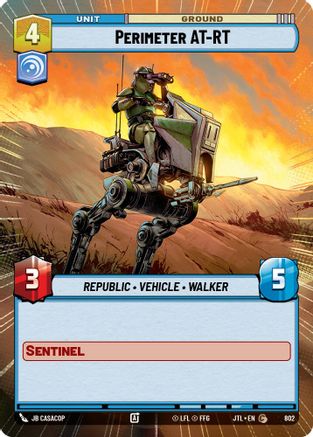 Perimeter AT-RT (Hyperspace Foil) [JTL - 802]
