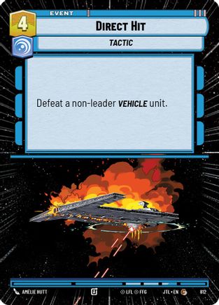 Direct Hit (Hyperspace Foil) [JTL - 812]