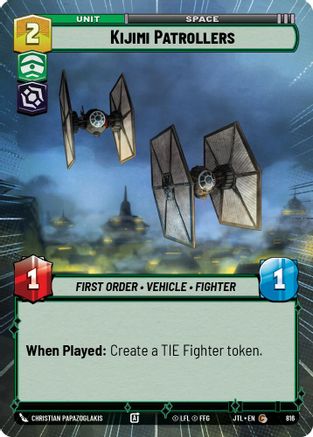 Kijimi Patrollers (Hyperspace Foil) [JTL - 816]
