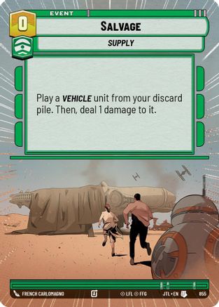 Salvage (Hyperspace Foil) [JTL - 855]
