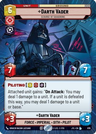 Darth Vader - Scourge of Squadrons (Hyperspace Foil) [JTL - 876]