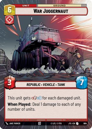War Juggernaut (Hyperspace Foil) [JTL - 904]