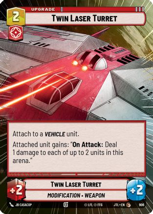 Twin Laser Turret (Hyperspace Foil) [JTL - 906]