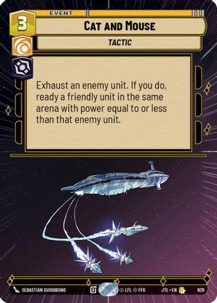 Cat and Mouse (Hyperspace Foil) [JTL - 929]