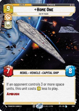 Home One - On My Mark (Hyperspace Foil) [JTL - 938]