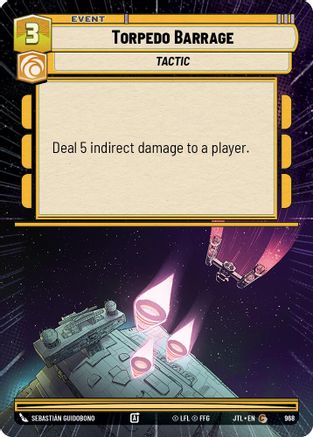 Torpedo Barrage (Hyperspace Foil) [JTL - 968]