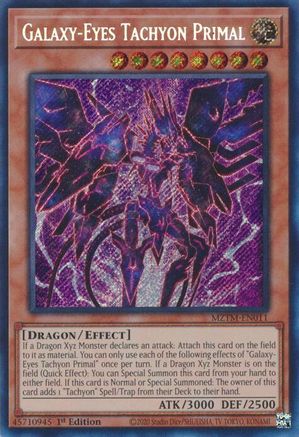 Galaxy-Eyes Tachyon Primal [MZTM - MZTM-EN011]